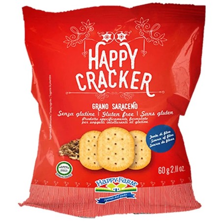 Happy farm cracker grano saraceno 60 g