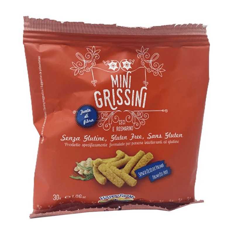 Happy farm mini grissini ceci/rosmarino 30 g