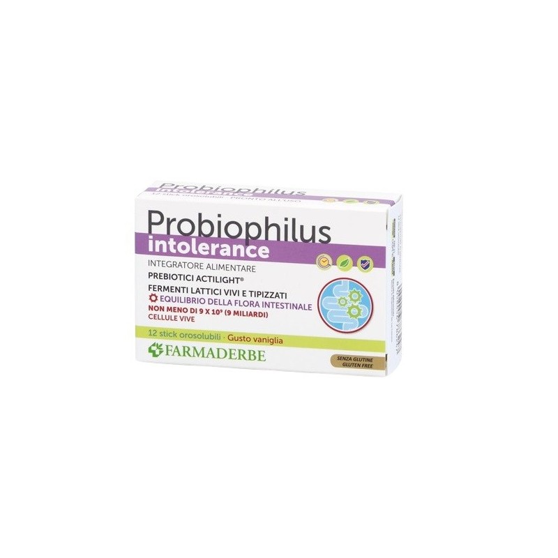 Probiophilus intollerance 12 stick pack