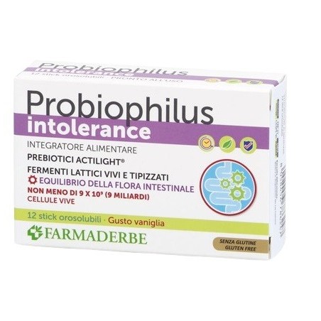 Probiophilus intollerance 12 stick pack