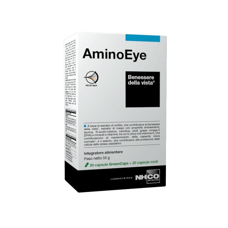 Nhco aminoeye 20 capsule green caps + 20 capsule molli