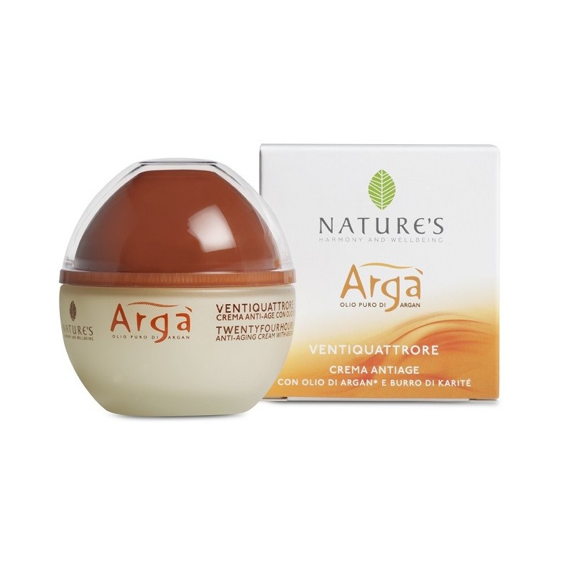 Arga' crema ventiquattro ore antiage 50 ml nature's