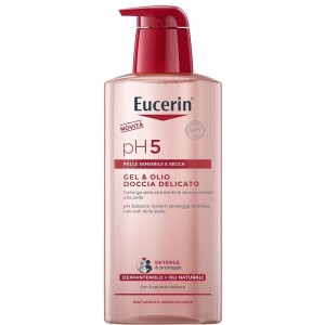 Eucerin gel & olio doccia delicato 400 ml