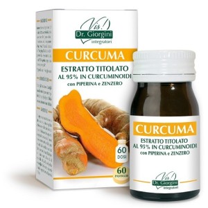 Curcuma estratto titolato 95% curcuminoidi 60 pastiglie