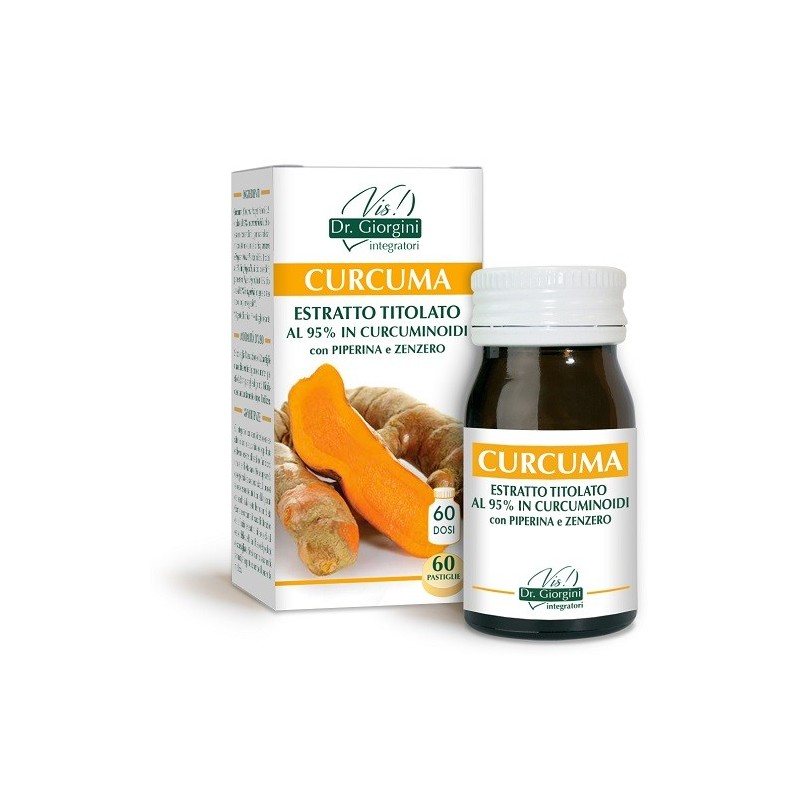 Curcuma estratto titolato 95% curcuminoidi 60 pastiglie