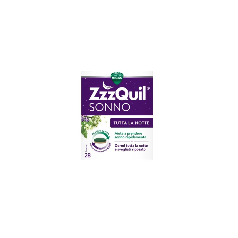 Vicks zzzquil sonno tutta la notte 28 compresse