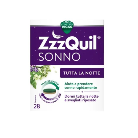 Vicks zzzquil sonno tutta la notte 28 compresse
