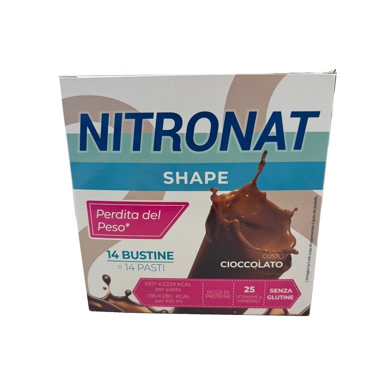 Nitronat shape cioccolato 14 bustine Nitronat shape cioccolato 14 bustine