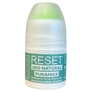 Deo roll on reset puramax deodorante veg tea tree zenzero lime 50 ml