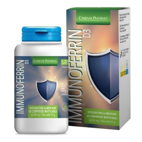 Immunoferrin d3 60 compresse orosolubili