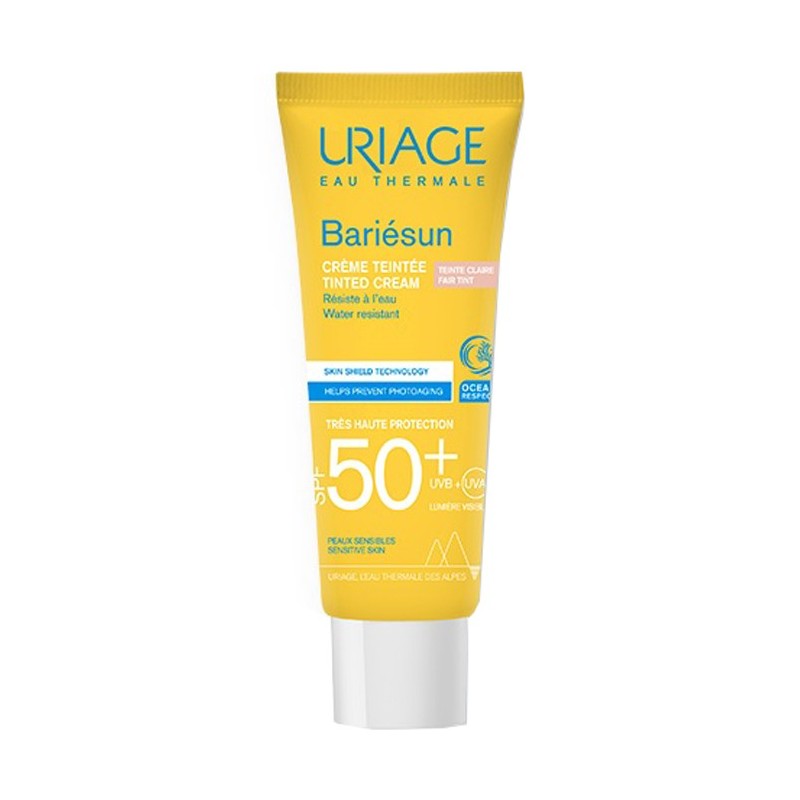 Bariesun spf50+ creme claire teintee 50 ml