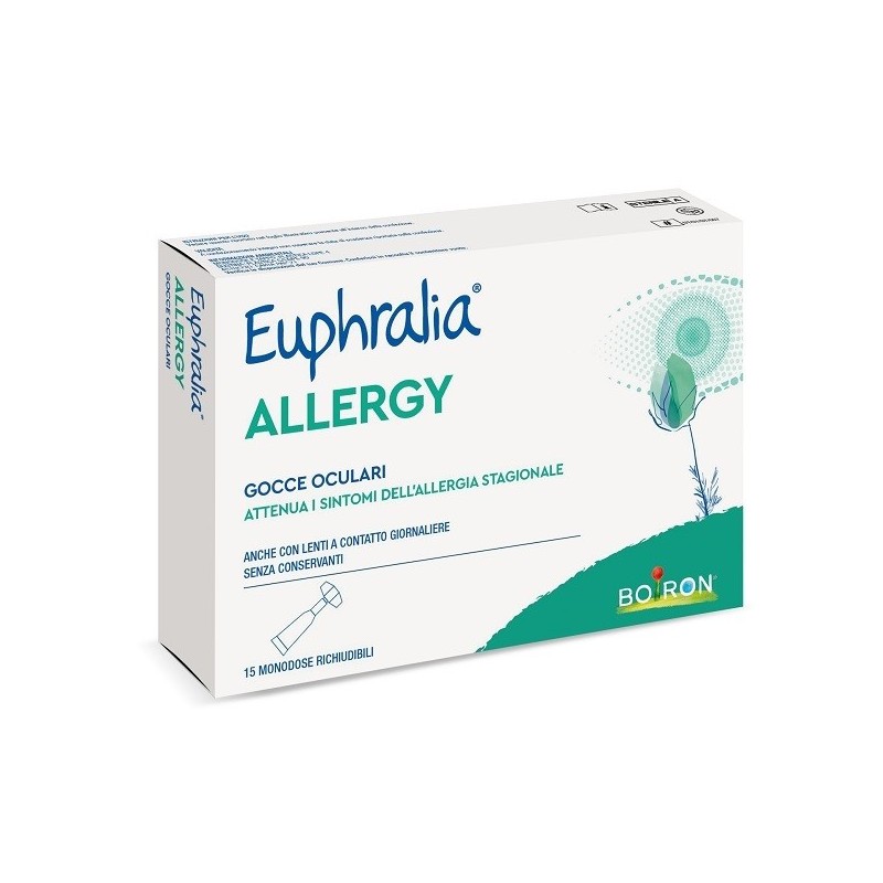 Gocce oculari euphralia allergy 15 monodose Gocce oculari euphralia allergy 15 monodose