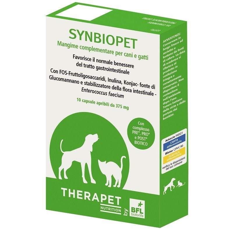 Synbiopet therapet 10 capsule Synbiopet therapet 10 capsule
