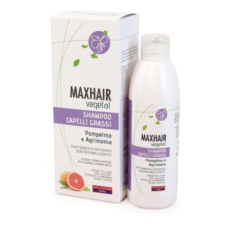 Maxhair vegetal shampoo capelli grassi 200 ml