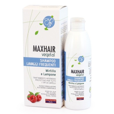 Maxhair vegetal shampoo lavaggi frequenti 200 ml