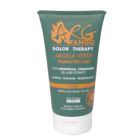 Argfango dolor therapy argilla verde pronta per l'uso per corpo 150 ml