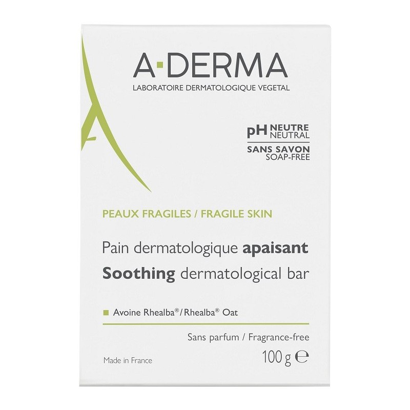 Aderma les indispensables pane dermatologico lenitivo 100 g