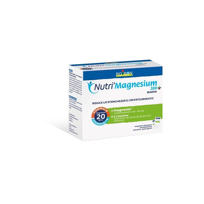 Nutri'magnesium 300+ 20 bustine Nutri'magnesium 300+ 20 bustine