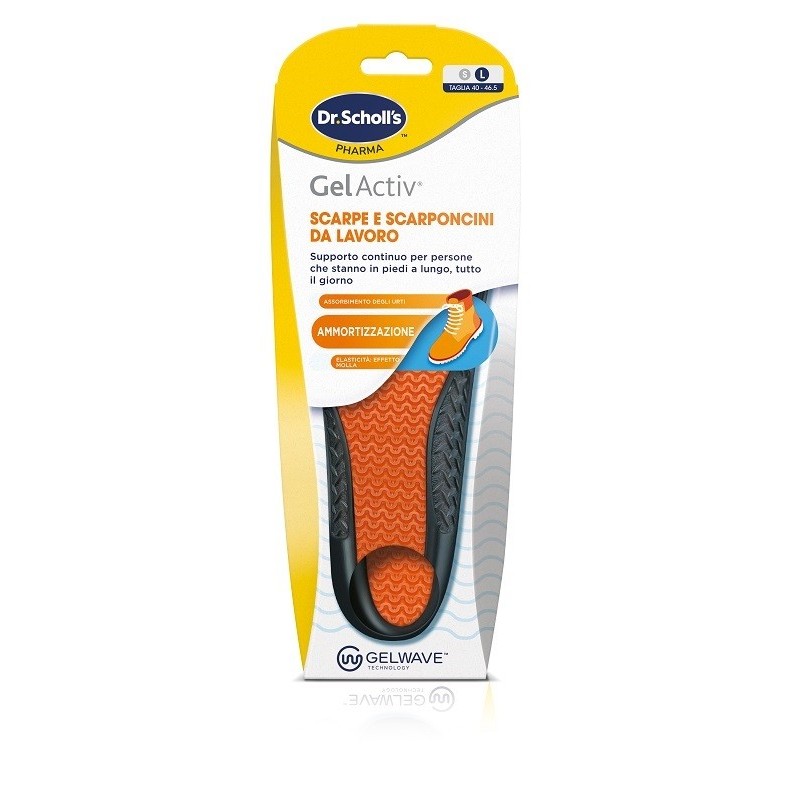 Scholl gelactiv scarpe lavoro misura large nuova serie 20251 paio
