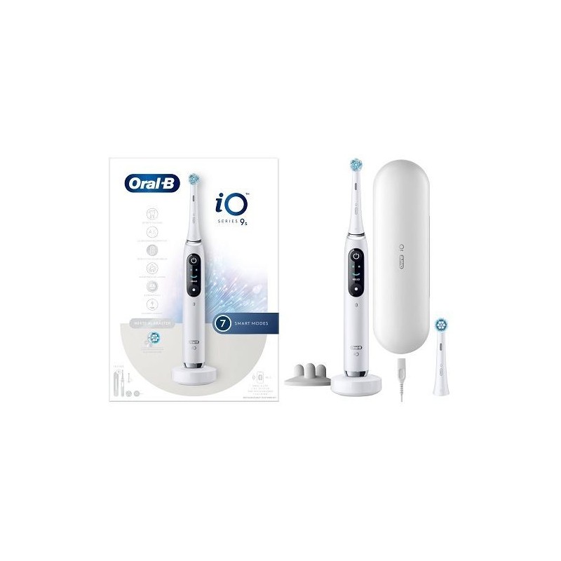 Oral-b io 9 white spazzolino elettrico + 2 refill
