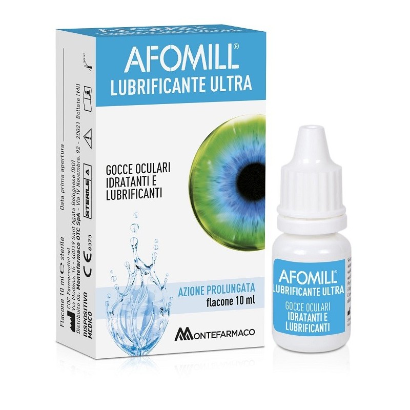 Afomill lubrificante ultra gocce oculari 10 ml