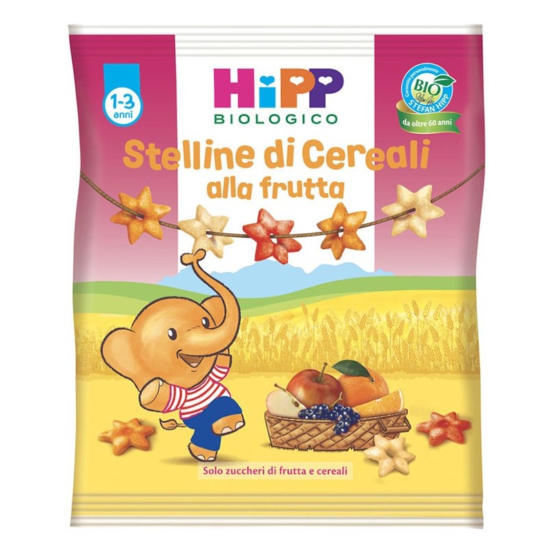 Hipp bio stelline di cereali alla frutta 30 g