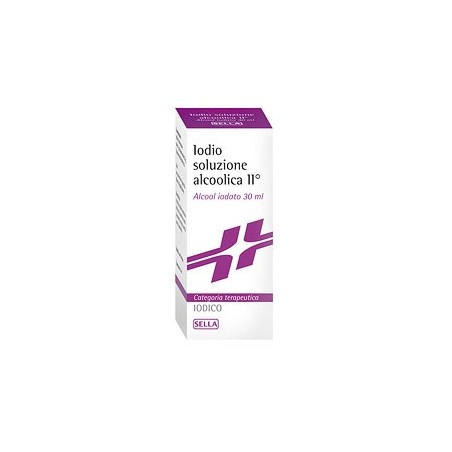 Iodio sella soluzione orale 30 ml 2 % + 2,5 %