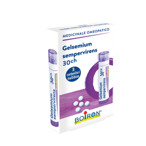 Gelsemium sempervirens boiron 80 granuli 30 ch 3 contenitori multidose 4g