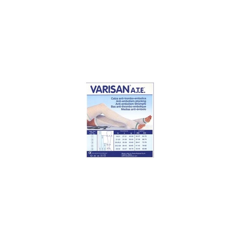Varisan ate 18mmhg calza coscia ag pa bianco 3
