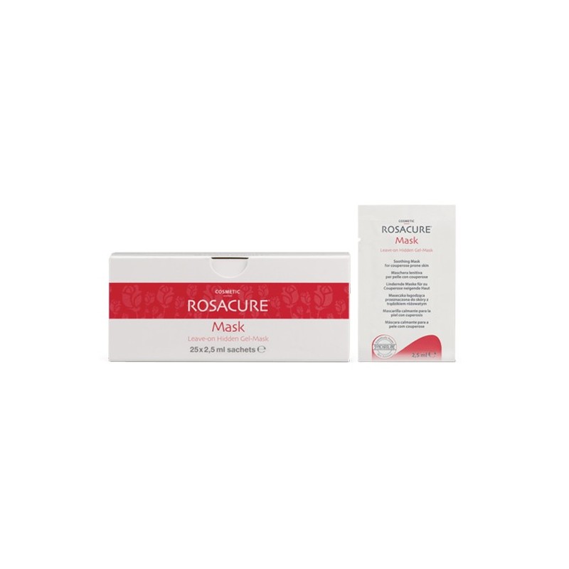 Rosacure mask leave on hidden gel mask 25 bustine da 25 ml