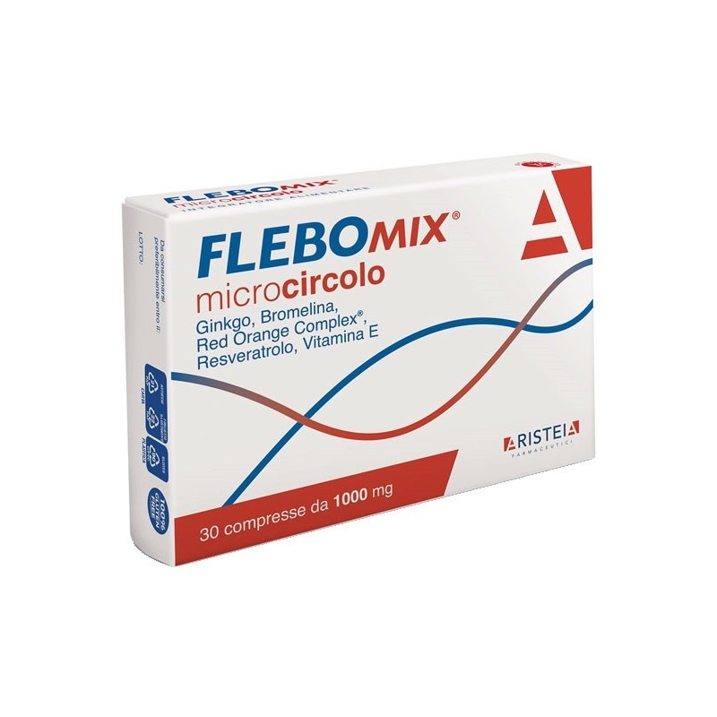 Flebomix microcircolo 30 compresse Flebomix microcircolo 30 compresse