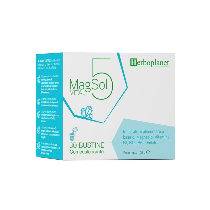 Magsol 5 vital 30 bustine Magsol 5 vital 30 bustine