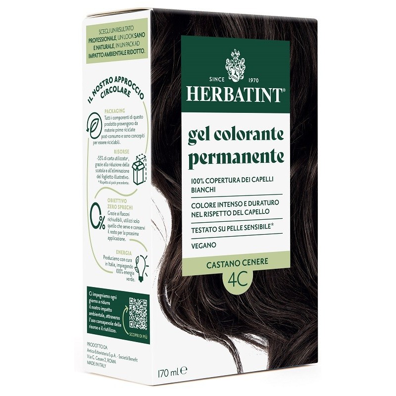 Herbatint 4c castano cenere 170 ml