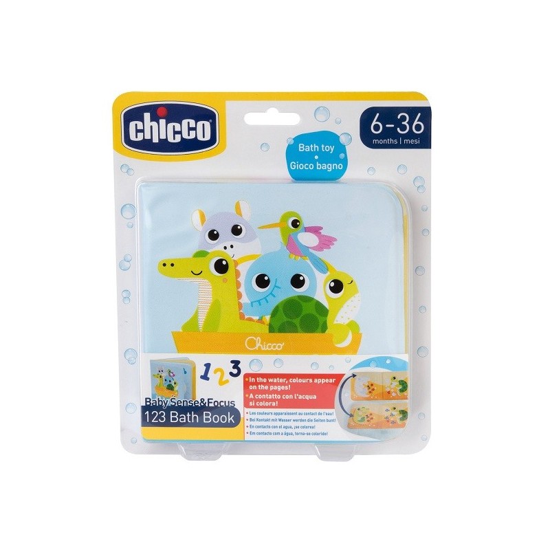 Chicco gioco baby sense&focus 123 libro bagno Chicco gioco baby sense&focus 123 libro bagno
