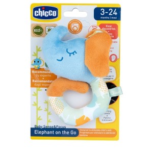 Chicco gioco baby sense&focus trillino soft elefante eco+