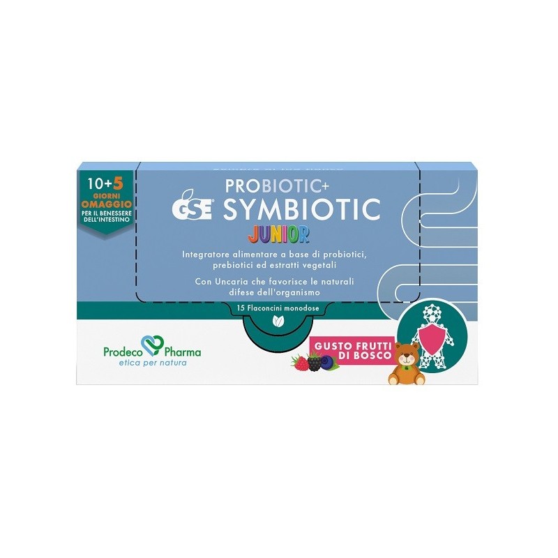 Probiotic+ gse symbiotic junior 15 flaconcini