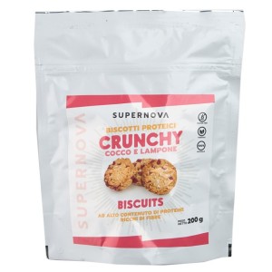 Supernova crunchy biscuits lampone e cocco 200 g