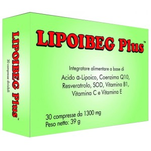 Lipoibeg plus 30 compresse da 1300 mg