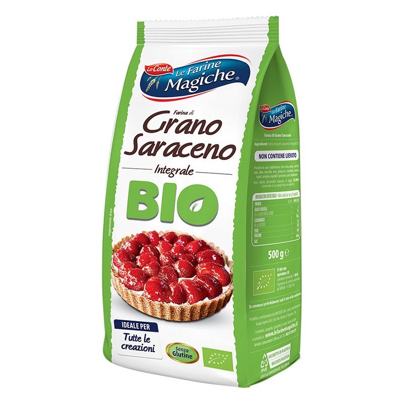 Ipafood farina mix grano saraceno biologico 500 g Ipafood farina mix grano saraceno biologico 500 g