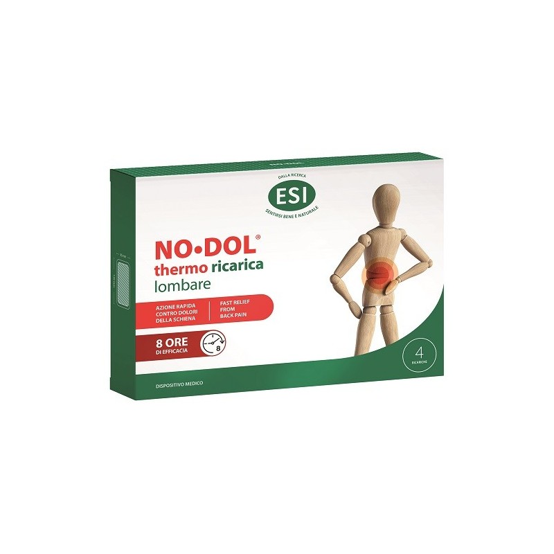Esi no dol thermo ricarica lombare 4 pezzi