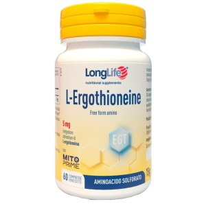 Longlife l-ergothioneine 60 compresse