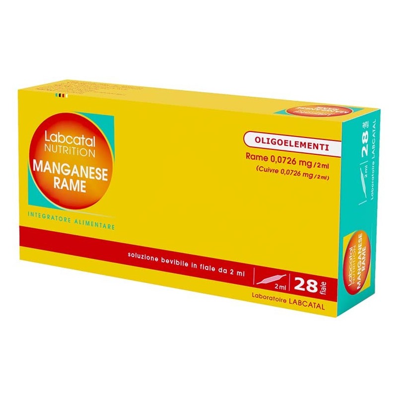 Labcatal nutrition manganese/rame 28 fiale 2 ml