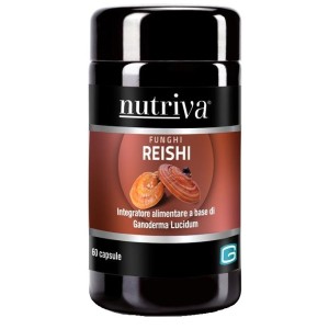 Nutriva reishi 60 capsule da 596 mg