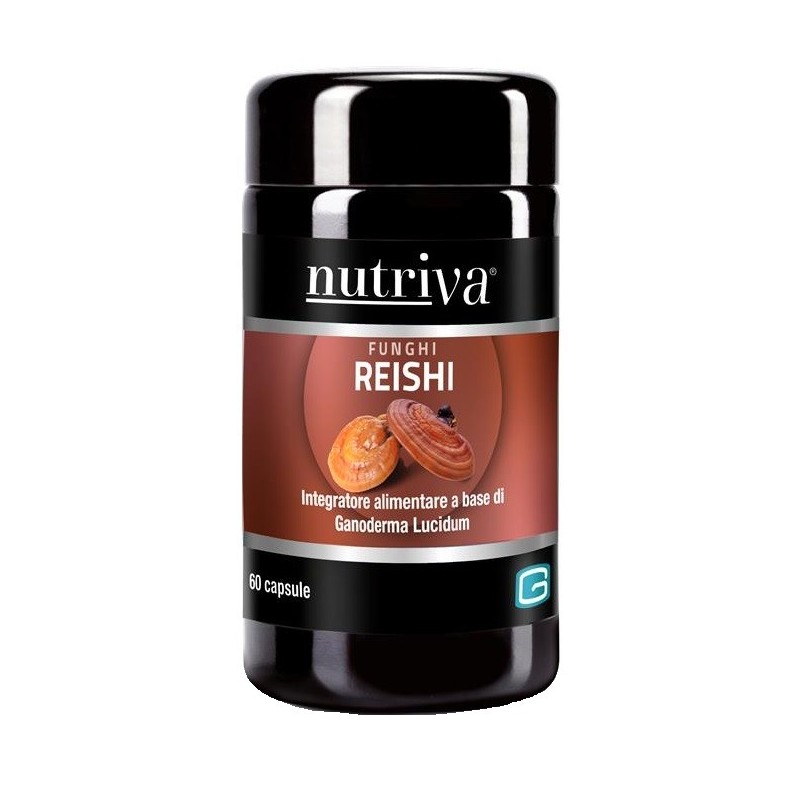 Nutriva reishi 60 capsule da 596 mg