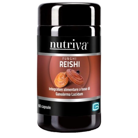 Nutriva reishi 60 capsule da 596 mg