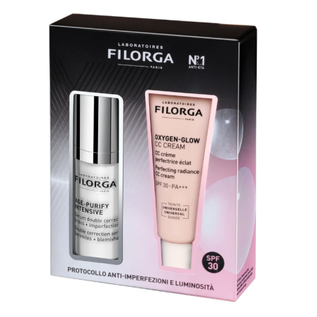 Filorga coffret age purify intensive 30 ml + oxygen glow cccream 40 ml