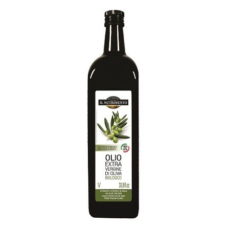 Il nutrimento olio extravergine d'oliva calabrese estratto afreddo 1 litro
