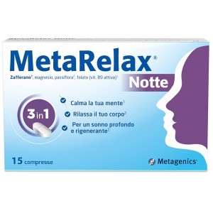 Metarelax notte 15 compresse
