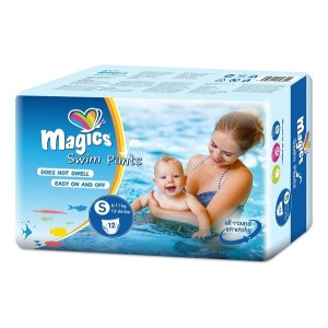Magics swimpants small 12 pezzi