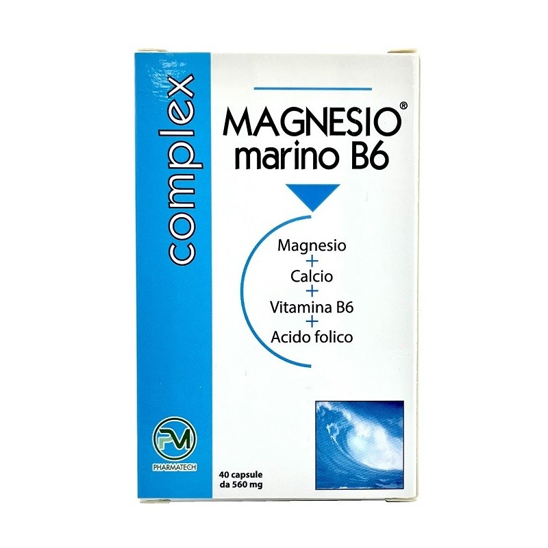 Magnesio marino b6 40 capsule